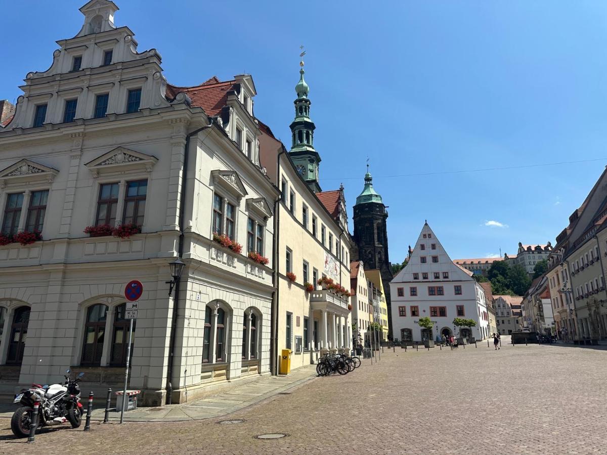 Goldigeferienwohnung "Am Markt" In Pirna Bagian luar foto